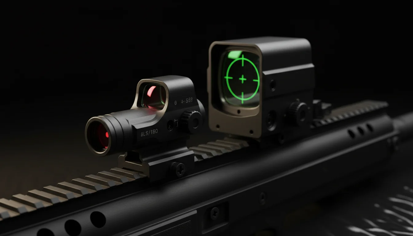 Miras y ópticas tácticas para réplicas airsoft